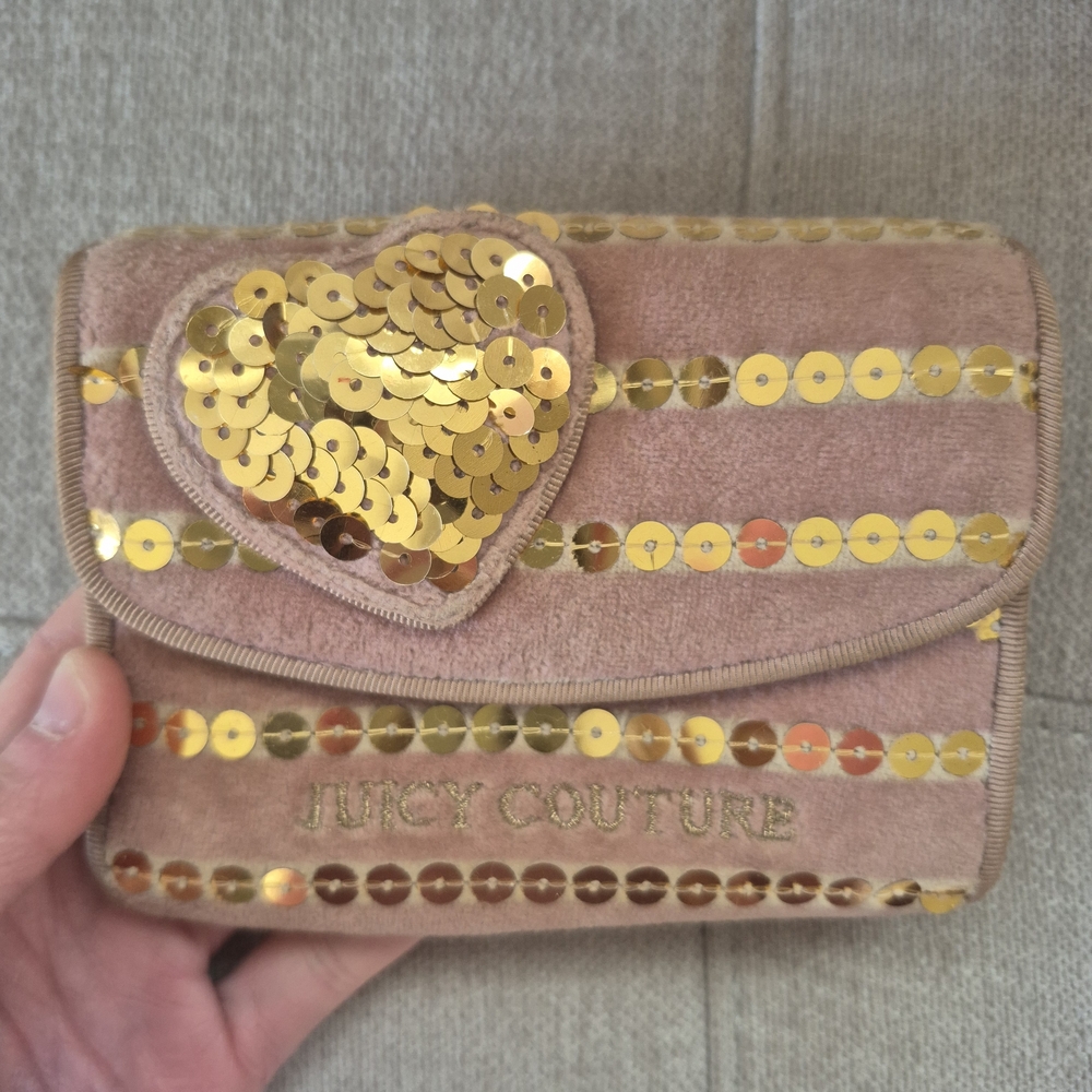 Juicy Couture Gold Sequin Women's Bag